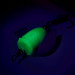 Shur Strike Spin-N-Glo UV (світиться в ультрафіолеті), зелений, 5 г, блешня оберталка (вертушка) #9495