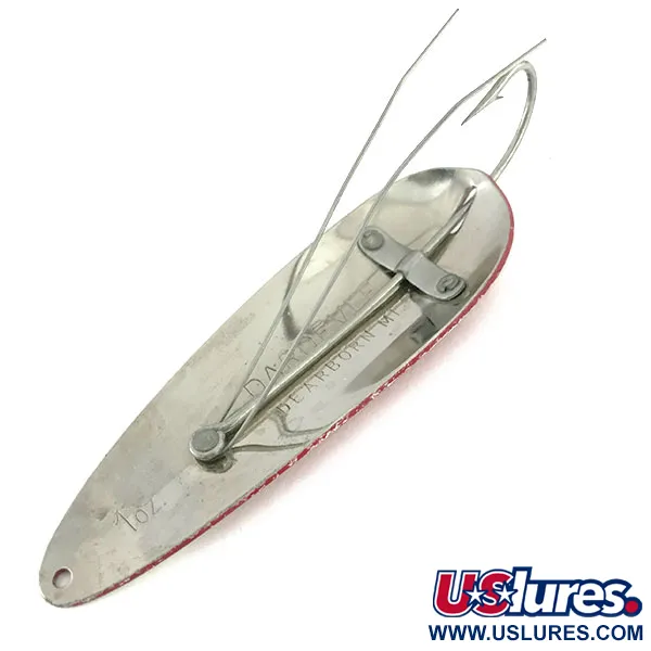 Eppinger Dardevle, червоний/білий/нікель, 28 г, блесна коливалка (колебалка) #9496