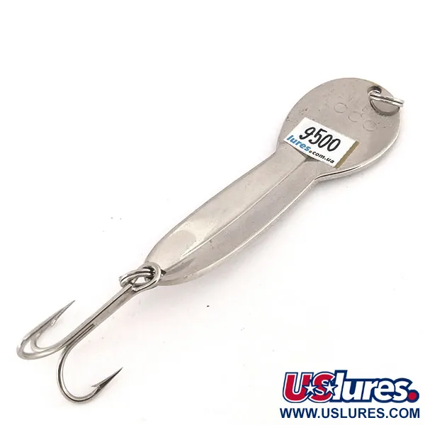  Glen Evans Loco 3, нікель/голограма, 17 г, блесна коливалка (колебалка) #9500