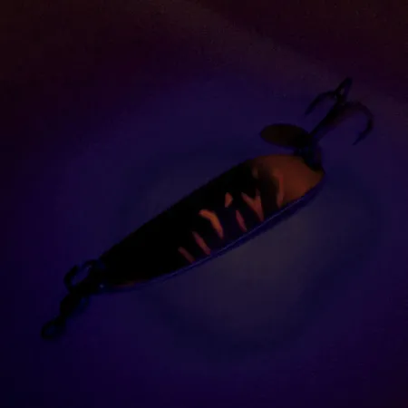 Luhr Jensen Krocodile DIE #3, золото/червоний, 10 г, блесна коливалка (колебалка) #9502