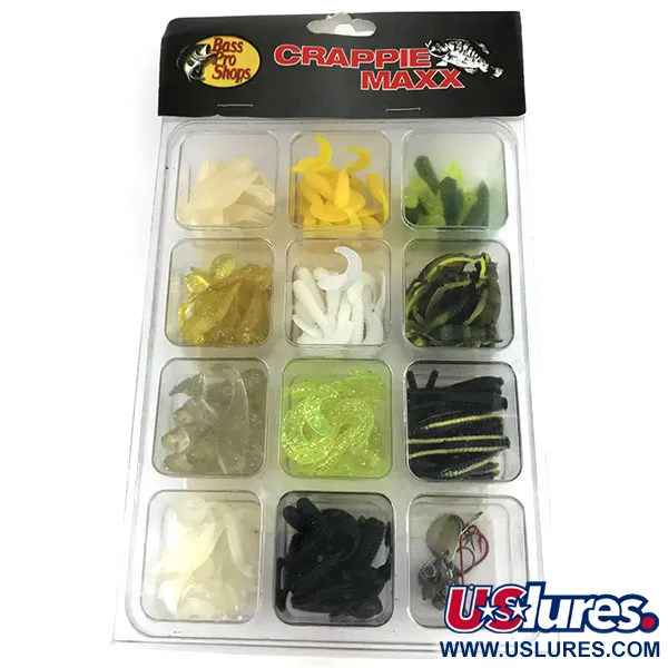 Bass pro shops crappie maxx, силікон 136 шт.