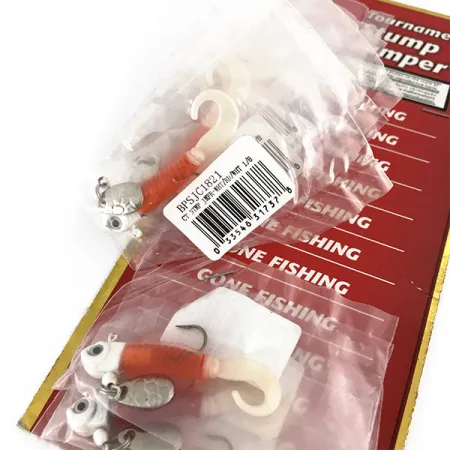 Bass Pro Shops Tournament stump jumper, білий/помаранчевий/рожевий, до рибалки #9518