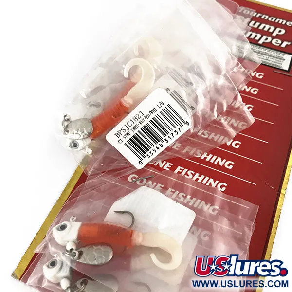  Bass Pro Shops Tournament stump jumper, білий/помаранчевий/рожевий, , до рибалки #9518