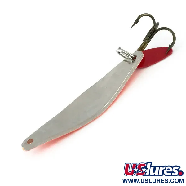 Bay de Noc Do-Jigger UV (світиться в ультрафіолеті), нікель/помаранчевий, 5 г, блесна коливалка (колебалка) #9522