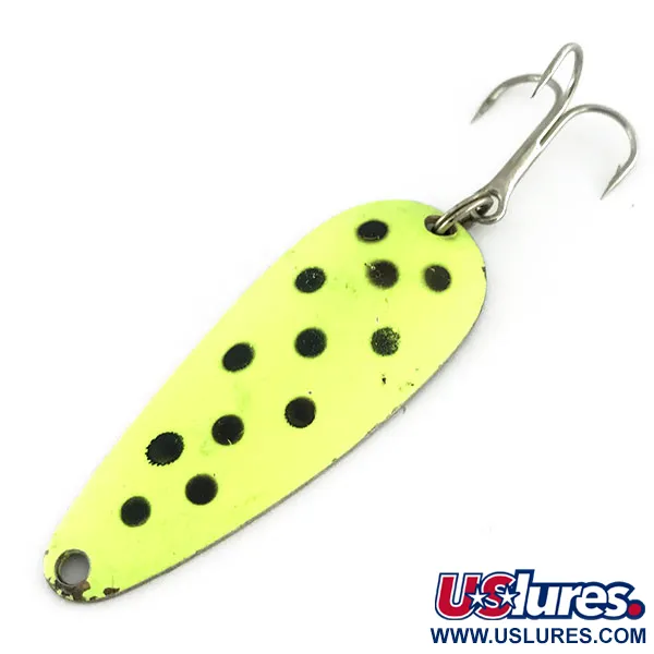 Blue Fox Aqua Spoon, Шартрез/чорний/бронза, 9 г, блесна коливалка (колебалка) #9525