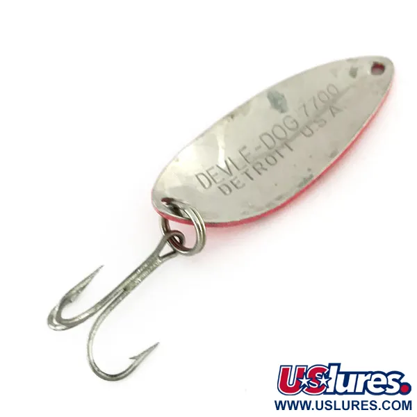 Eppinger Dardevle Devle-Dog 7700, малиновий/чорний/нікель, 14 г, блесна коливалка (колебалка) #9532