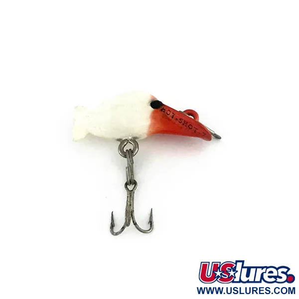 Luhr Jensen Luhr jensen Hot Shot 70, червоний/білий, 1,6 г, воблер #9538