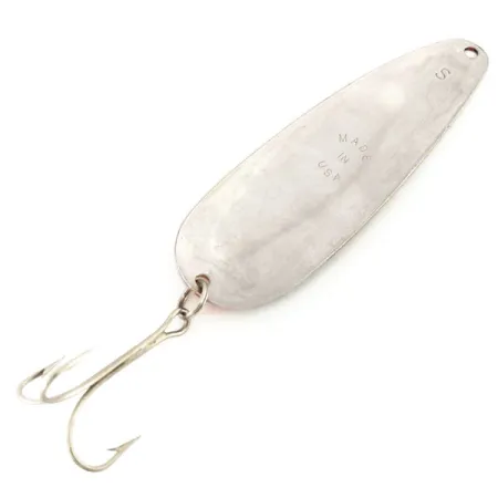 Worth Chippewa Steel Spoon, чорний/червоний/нікель, 17 г, блесна коливалка (колебалка) #9541