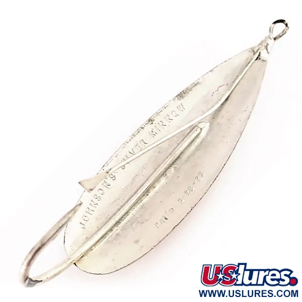  Незачіпляйка Johnson Silver Minnow, срібло, 21 г, блесна коливалка (колебалка) #9550