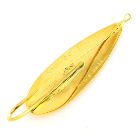 Незачіпляйка Johnson Silver Minnow, золото, 31 г, блесна коливалка (колебалка) #9554