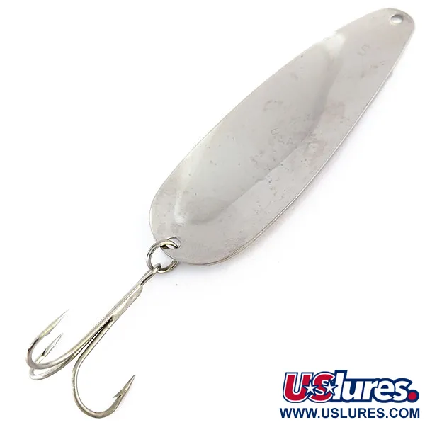 Worth Chippewa Steel Spoon, нікель, 17 г, блесна коливалка (колебалка) #9555