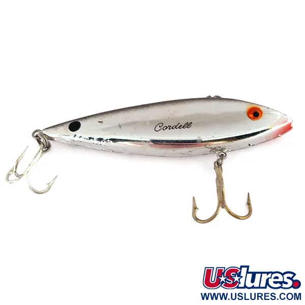  Cotton Cordell Ratt'l Spot, дзеркальне срібло, 12 г, воблер #9557