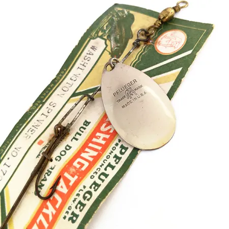 Pflueger Washington Spinner №1792, нікель, 4 г, блешня оберталка (вертушка) #9565