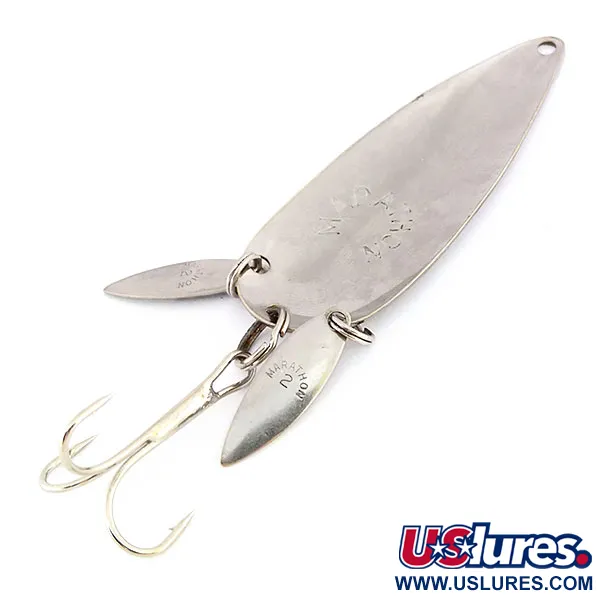  Marathon з пелюстками, карбований нікель, 14 г, блесна коливалка (колебалка) #9579