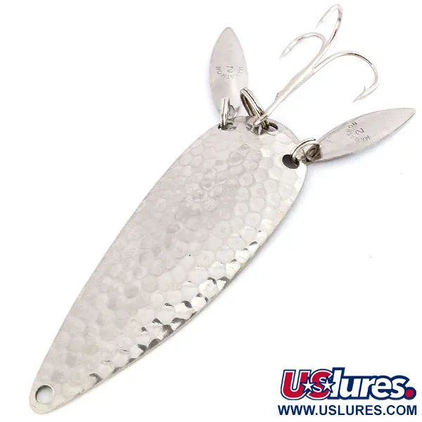  Marathon з пелюстками, карбований нікель, 14 г, блесна коливалка (колебалка) #9579