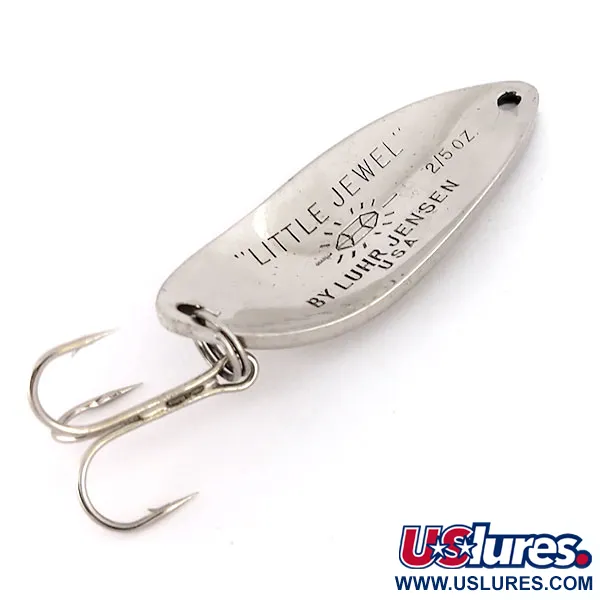 Luhr Jensen Little Jewel, нікель, 14 г, блесна коливалка (колебалка) #9592