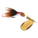  Mepps Aglia 2 dressed (з хвосту білки), золото, 4,7 г, блешня оберталка (вертушка) #9593
