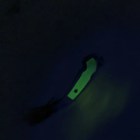 Tony Accetta Pet Spoon 13, нікель/зелений, 5 г, блесна коливалка (колебалка) #9609