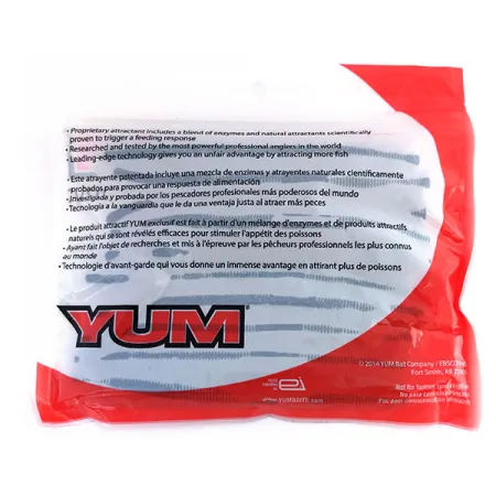 YUM Dinger, силікон, 10 шт.,  Junebug, до рибалки #9622