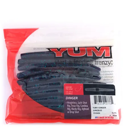 YUM Dinger, силікон, 10 шт.