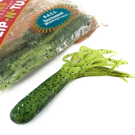 Strike King Flip-N-Tubs, силікон, 5 шт., Шартрез, до рибалки #9614