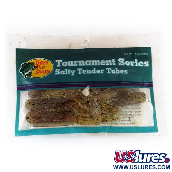 Bass Pro Shops Salty Tender Tubes, силікон, 8 шт.