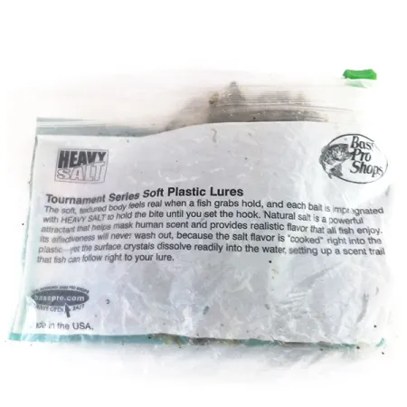 Bass Pro Shops Caterpillar Stud Tube, силікон, 8 шт., Green Pumpkin, до рибалки #9625