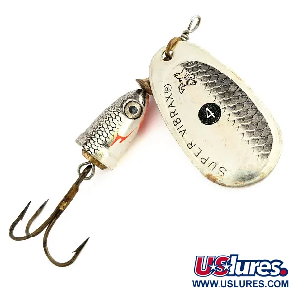 Blue Fox Super Vibrax 4, срібло, 10,5 г, блешня оберталка (вертушка) #9627