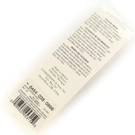 P.J.POP Luhr Jensen дерево, чорний/срібло, 17 г, воблер #9634