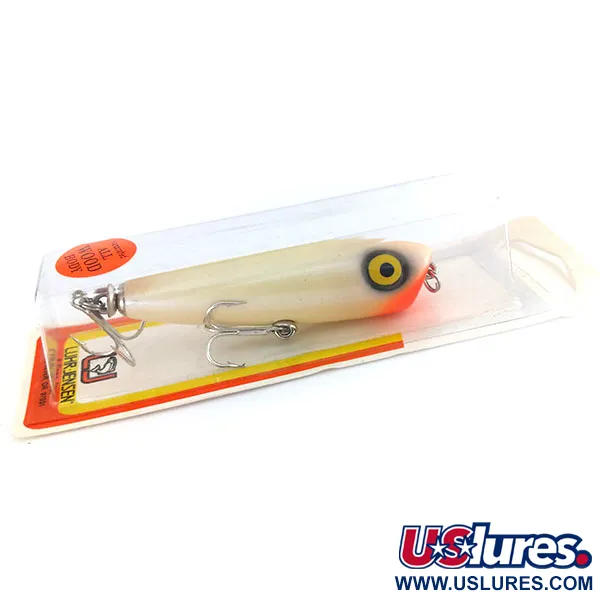 P.J.POP Luhr Jensen дерево, Pearl/червоний, 17 г, воблер #9635