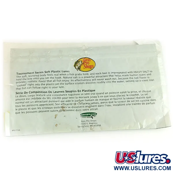 Bass Pro Shops Tournament Series, 7 шт., силікон