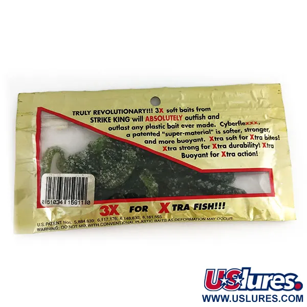 Strike King Ribbon Tail Worm, силікон, 5 шт., до рибалки #9663