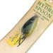 Hydro Lures ​Незачіпляйка Hydro Spoon, Чoрна/жовта, 11 г, воблер #15142