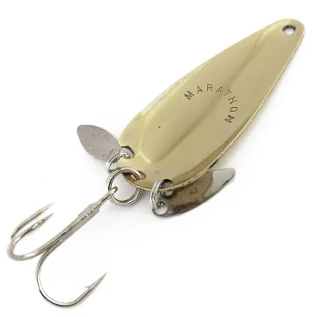 Marathon з пелюстками, золото/нікель, 12 г, блесна коливалка (колебалка) #9680