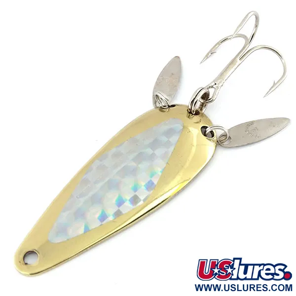 Marathon Bait Company Marathon з пелюстками, золото/нікель, 12 г, блесна коливалка (колебалка) #9680