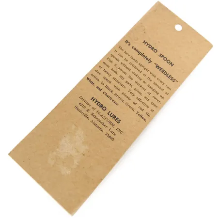 Hydro Lures Незачіпляйка Hydro Spoon, жовтий, 14 г, блесна коливалка (колебалка) #9682