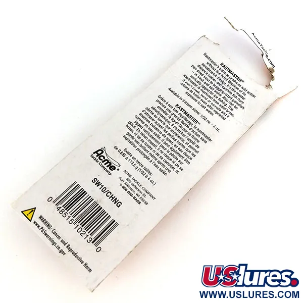 Acme Kastmaster, нікель/синій, 7 г, блесна коливалка (колебалка) #9688