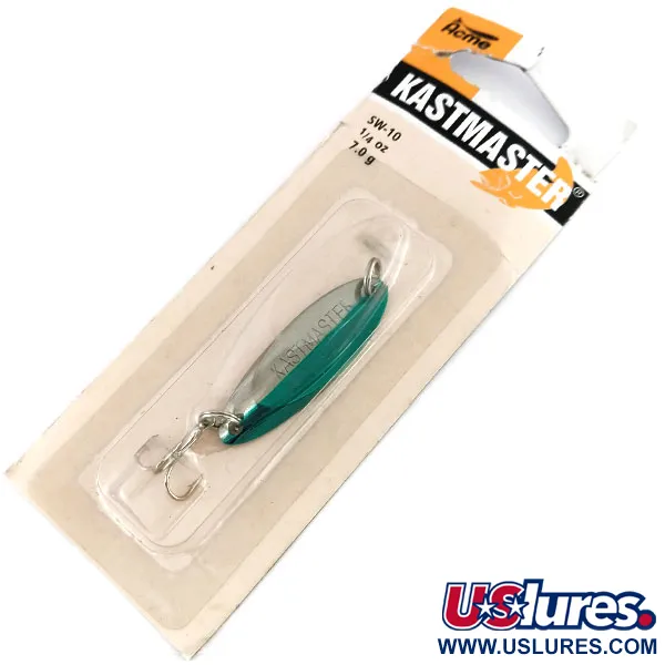 Acme Kastmaster, нікель/синій, 7 г, блесна коливалка (колебалка) #9688