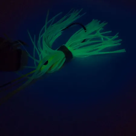 Strike King Buzzbait Mini Buzz King UV (світиться в ультрафіолеті), нікель/шартрез, 9 г, блешня оберталка (вертушка) #9696