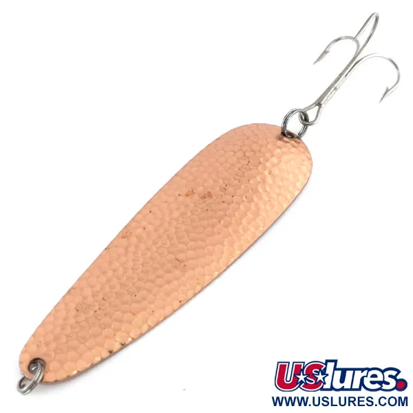 Worth Chippewa Steel Spoon, Карбована мідь, 17 г, блесна коливалка (колебалка) #9704