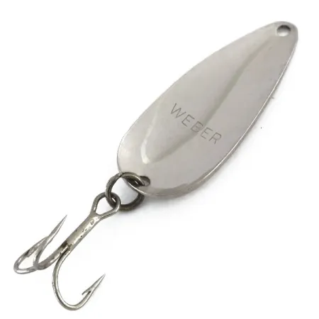 Weber, карбований нікель, 7 г, блесна коливалка (колебалка) #9717