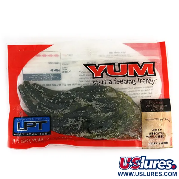 YUM Ribbontail, силікон, 10 шт.