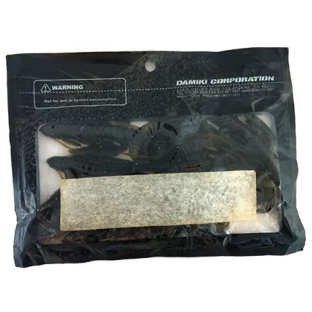 Damiki Monster Miki силікон, 6 шт., Green Pumpkinseed, до рибалки #9738