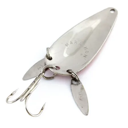 Marathon з пелюстками, червоний/золото/нікель, 12 г, блесна коливалка (колебалка) #9751