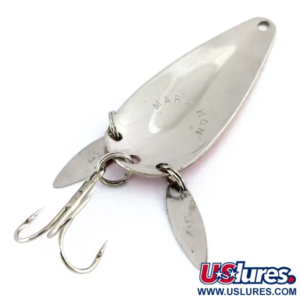 Marathon Bait Company Marathon з пелюстками, червоний/золото/нікель, 12 г, блесна коливалка (колебалка) #9751