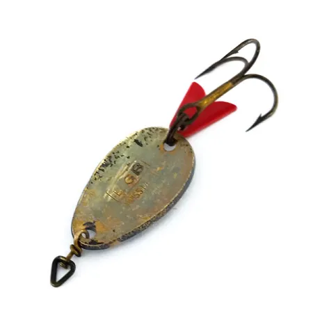 EGB Swiss made, латунь, 3 г, блесна коливалка (колебалка) #9753