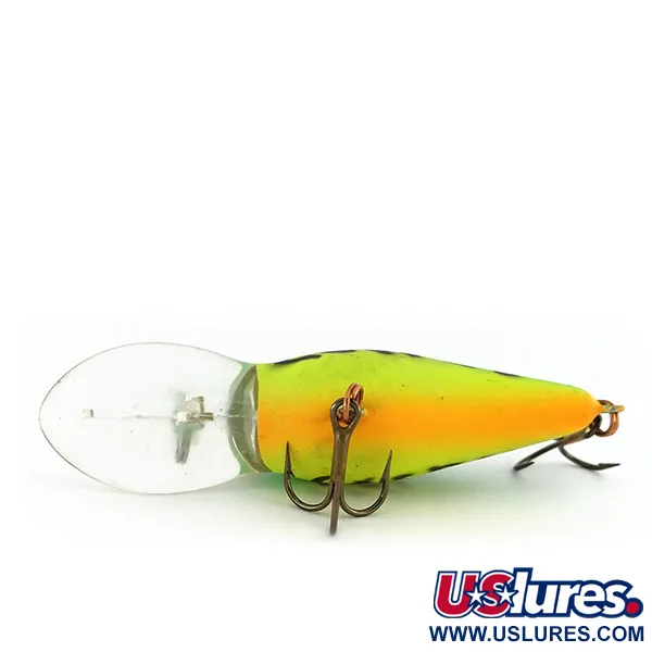  Bomber model 7A baby striper UV (світиться в ультрафіолеті), Fire Tiger, 9 г, воблер #9767