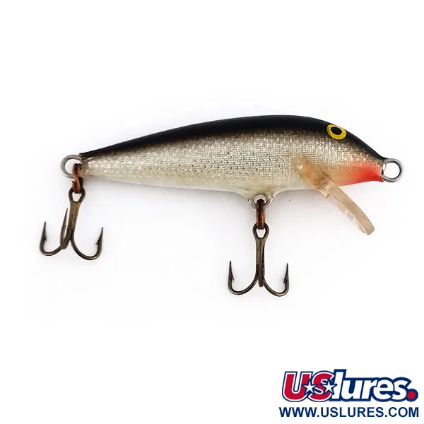Rapala Original Floater F5, S (Silver), 2,5 г, воблер #9785