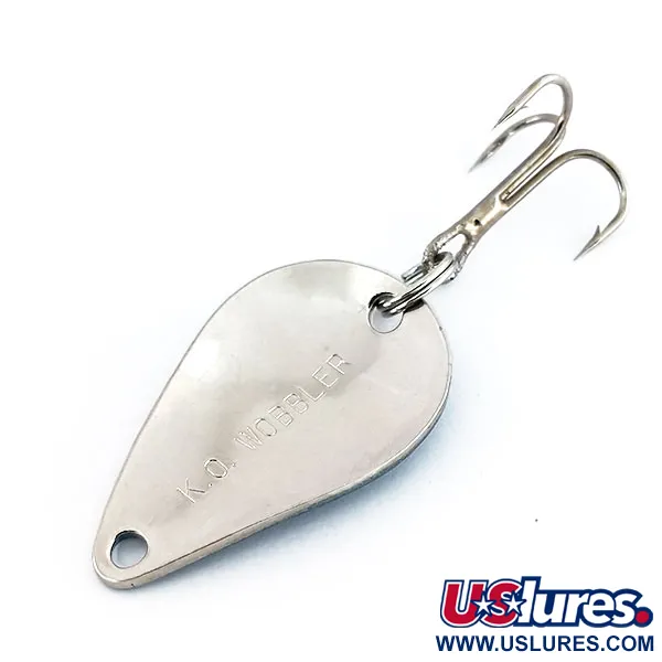 Acme K.O. Wobbler, нікель/синій, 7 г, блесна коливалка (колебалка) #9791