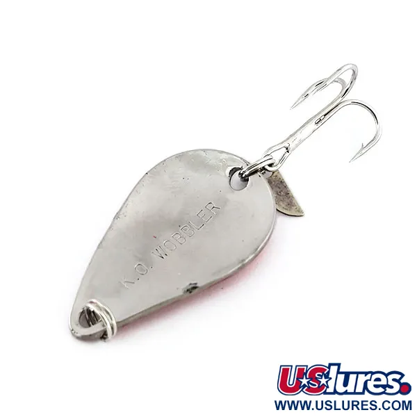 Acme K.O. Wobbler, нікель/червоний, 7 г, блесна коливалка (колебалка) #9802